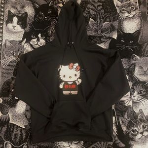 Emo Hello Kitty Hoodie